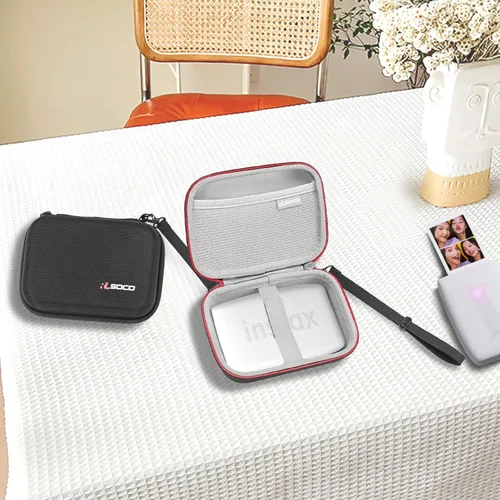 Vista 7 de RLSOCO Funda de transporte para impresora Fujifilm Instax Mini Link 3 / Link 2 / Link Smartphone y más