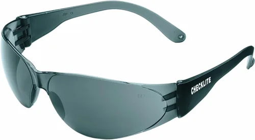Vista 9 de MCR Safety CL114 Checklite Gafas de seguridad de lentes ámbar de policarbonato con patillas de espátula