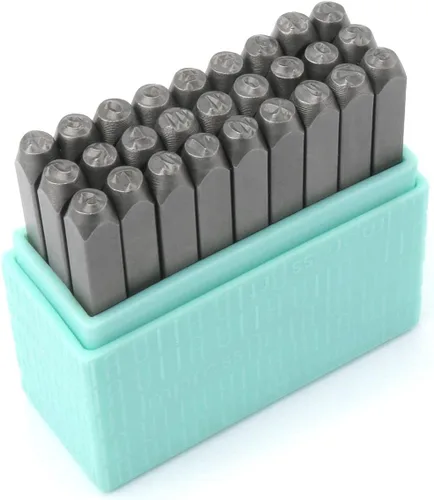 Juego básico de sellos de metal Bridgette de ImpressArt, letras minúsculas y mayúsculas