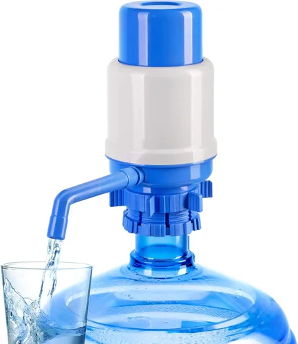 Vista 9 de Bomba de Agua Manual para Botella de 5 Galones – Ajuste Universal para Jarras con Tapa de Corona y Tapa de Rosca - Tubos Ajustables, Tapa Protectora