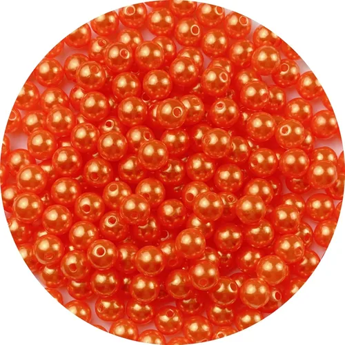 Vista 31 de Perlas de imitación, 4000 unidades de cuentas para manualidades, perlas sueltas de 3 mm, cuentas redondas para collares, pulseras, llaveros