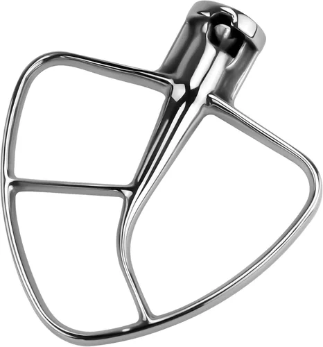 Vista 8 de Batidor Plano Recubierto K5AB K5SS Kitchen Mixer Aid de AMI PARTS para Mezcladora de 5 Qt con Tazón de Acero Inoxidable Compatible con Modelos KSM50