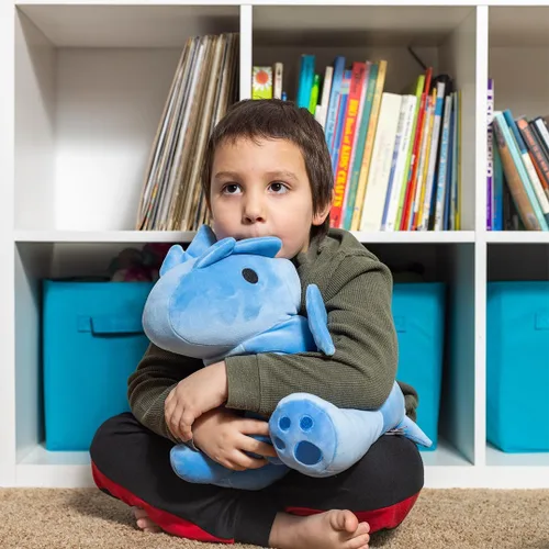 Vista 4 de Animales de peluche de dragón, ultra suave, lindo juguete de peluche de dragón para niñas y niños