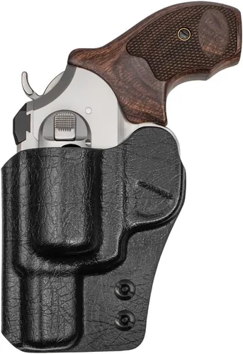 Vista 2 de Tulster RATH IWB - Funda de revólver compatible con: Kimber K6S 2" .357 Magnum Ambidextro dentro de la cintura Apéndice oculto llevar Kydex Holster
