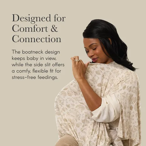 Vista 5 de Solly Baby Cobertor de Lactancia, Ultra-Transpirable, Ligero Cobertor para Amamantar, Tela Suave como Mantequilla, Ajuste Universal, Artículos