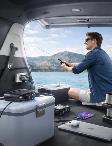 Vista 9 de 【Actualizado 2025】Adaptador de encendedor de 7 en 1, JOYROOM Adaptador de Cargador de Coche 179W con Carga PD30W (Cable de 3.3 pies), Divisor