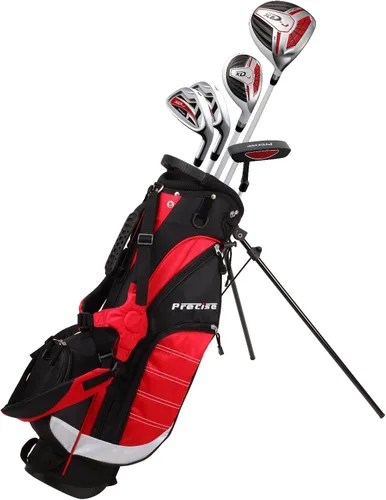Vista 8 de Precise XD-J Junior Complete Golf Club Set for Children 3 Age Groups Boys & Girls Right Hand & Left Hand Kids Golf Clubs Set w/ 2 HC's, Flex