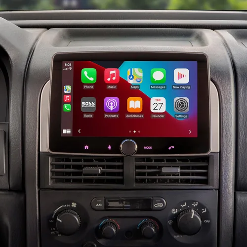 Vista 7 de Kit de instalación de radio para salpicadero Scosche ICCR3BN de un solo DIN, compatible con ciertos vehículos Chrysler, Dodge y Jeep de 2002-07
