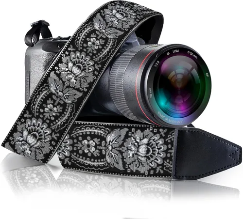 Art Tribute Camera Strap for All DSLR and Mirrorless Cameras. Photographers Strap Neck, Shoulder & Crossbody Camera Strap