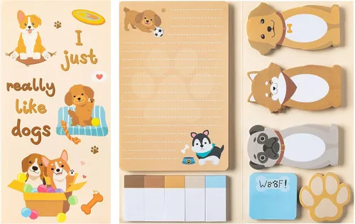 Vista 50 de Xqumoi Paquete de 2 notas adhesivas con texto en inglés "I Just Really Like Axolotl - Animal Mexican Walking Fish Self-Stick Notes Pads Divisor Tabs