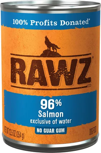 Vista 8 de Rawz Alimento húmedo enlatado con 96% de carne para perros, paquete de 12 / latas de 12.5 oz. (Carne de res/Hígado de res)