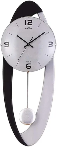 Reloj de pared silencioso y sin tictac, reloj de sala de estar, estilo europeo moderno, reloj de pared, arte de péndulo, simple y moderno,