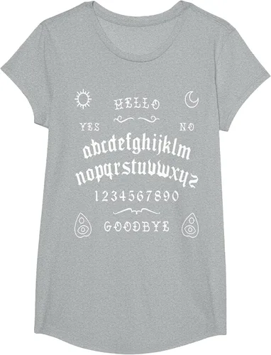 Vista 81 de Camiseta inspirada en la tabla Spirit Board Ouija Asphalt Grey