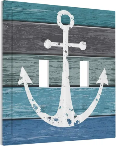 Vista 91 de Cubiertas decorativas para placa de interruptor, bandera estadounidense, receptáculo de 1 banda, placa de pared dúplex, cubierta de interruptor