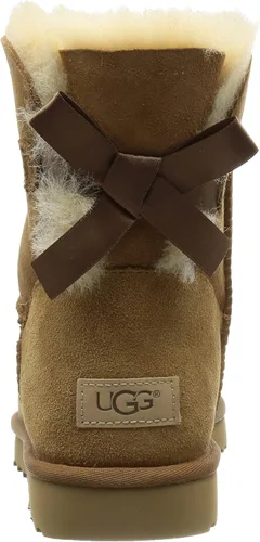 Vista 3 de UGG Mini botas Bailey Bow II para mujer Beige