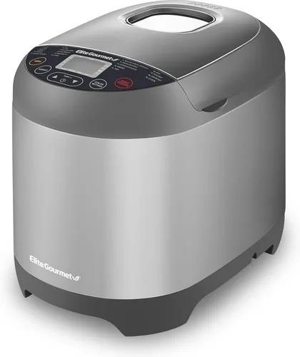Vista 10 de Elite Gourmet EBM8103M Máquina Programable para Hacer Pan 3 Tamaños de Hogaza, 19 Funciones de Menú Sin Gluten Trigo Blanco Centeno Francés y más, 2