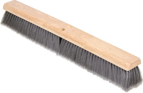 Vista 4 de SPARTA 4501423 Flo-Pac Flagged Fine Floor Sweep, cerdas de polipropileno, tamaño de bloque de 24 pulgadas, borde de cerdas de 3 pulgadas, gris