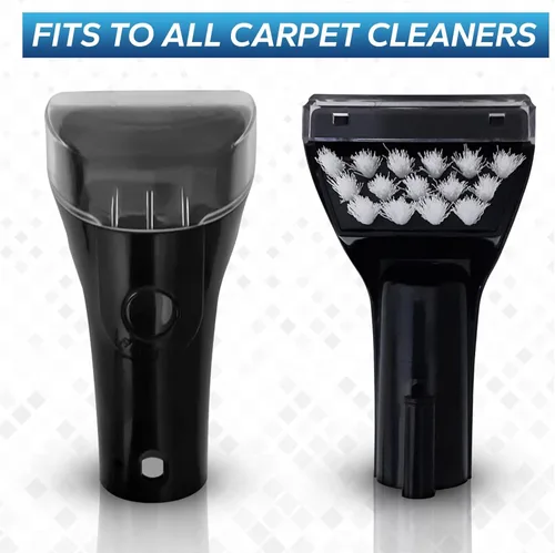 Vista 3 de Bissel - Cepillo de repuesto resistente de 3 pulgadas con cubierta extraíble para todos los limpiadores de alfombras Bissell, 2036651, 2037151, 1425