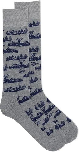 Vista 2 de Chaps Men's Casual Fashion Cushioned Crew Socks-3 Pair Pack-Classic Designs with Stretch Blend