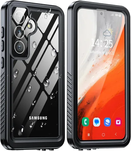Vista 15 de Funda para Samsung Galaxy S24, impermeable IP68 con [protector de pantalla/cámara incorporado] [resistente a golpes militares de 14 pies] funda