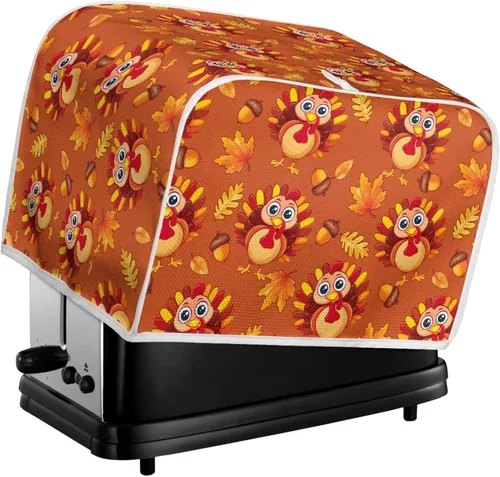 Vista 20 de Doojoayie Cubierta para tostadora de gato negro, cubierta para electrodomésticos, 2 rebanadas, a prueba de polvo, protección para la mayoría