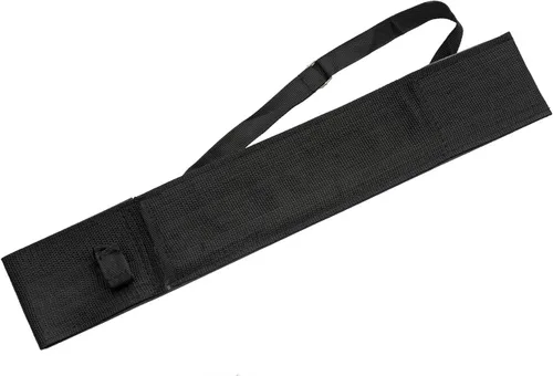 Vista 6 de Szco Supplies Machete de maleza acabado negro con mango envuelto en cordón de 20 pulgadas con funda de nailon