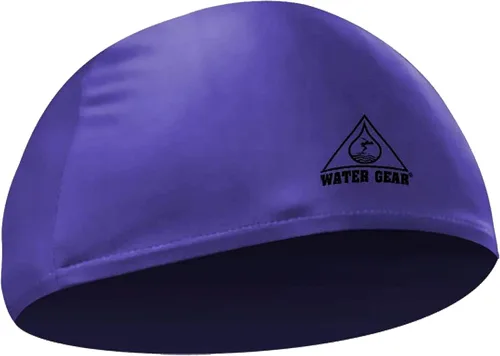 Vista 11 de Water Gear Synthetic Fiber Swim Cap - Comfortable and Durable Swimming Cap - Keeps Short or Long Hair Dry