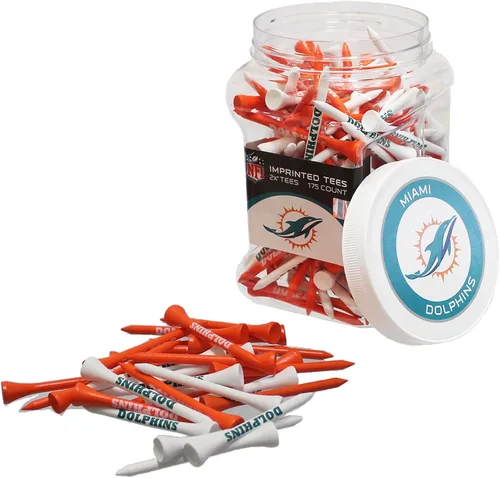 Vista 4 de Team Golf NFL Green Bay Packers Jar Of 175 Golf Tees 2-3/4" Golf Tees, 175 Pack, Regulation Size, Multi Team