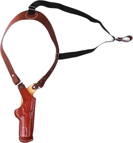 Vista 8 de YT HOBBY Funda vertical de cuero para pistola Beretta 92FS, Glock 17/26/43, Taurus G2C, S&W M&P 2.0