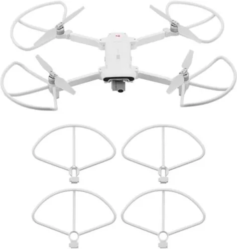 Vista 7 de Quick Release Propeller for FIMI X8 SE X8 SE 2020 Drone Replacement Blade Props Guard Landing Gear Drone Accessories (Color 4 Pcs White)