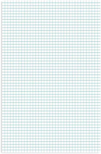 Staples 814566 Graph Pad 11-Inch X 17-Inch Graph White 50 Sheets/Pad (18586)