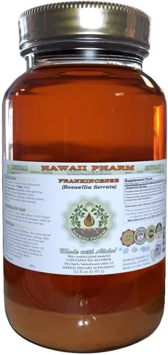 Vista 2 de Extracto líquido sin alcohol de incienso, incienso (Boswellia Serrata), suplemento herbario de glicerita de resina seca, 2 onzas