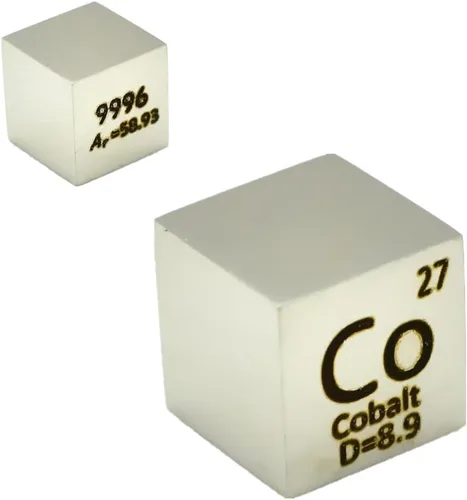 Vista 53 de Cubo de Antimonio Sb 99.99% Elemento Puro de 10mm de Densidad para Colección de Elementos, Tabla Periódica, Cazador y Más (1 cm, Antimonio)