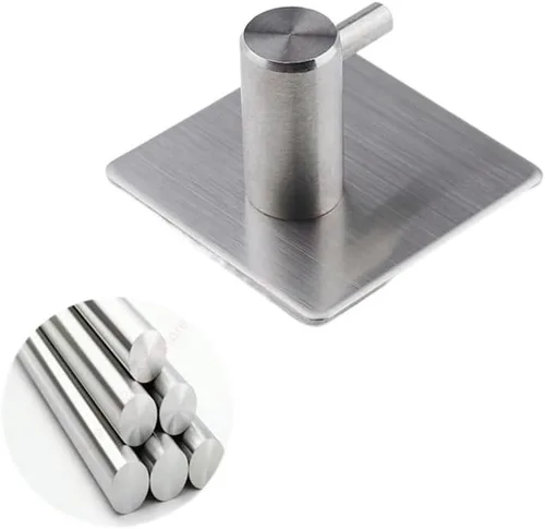 Vista 4 de Ganchos colgantes Gancho De Pared Autoadhesivo, Perchero, Soporte Para Llaves, Ganchos Para Toallas, Perchero Para Colgar Ropa, Accesorios De Baño
