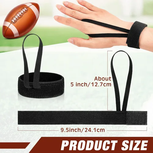 Vista 4 de Deekin Football Down Indicator Football Wristband Referee Wristband for Sports Match Accessories, Black