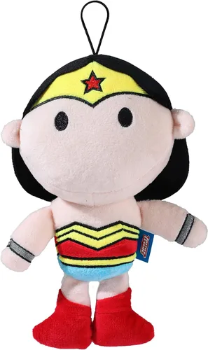 Vista 6 de DC Comics for Pets Superman - Figura de peluche grande para perros, juguete de peluche chirriante para masticar para todos los perros, divertido
