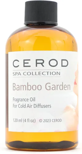 CEROD Colección SPA - Aceite de fragancia de bambú para difusores de aire frío - Aromas de aceites esenciales de aromaterapia para el hogar y la