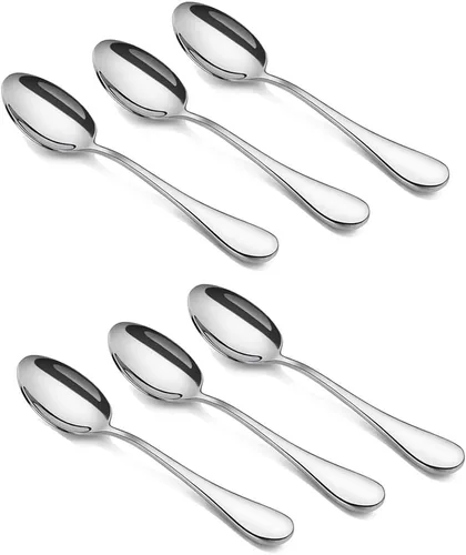 Vista 4 de HornTide, juego de cubiertos (cuchillo, tenedor, cuchara), Vajilla, Plateado
