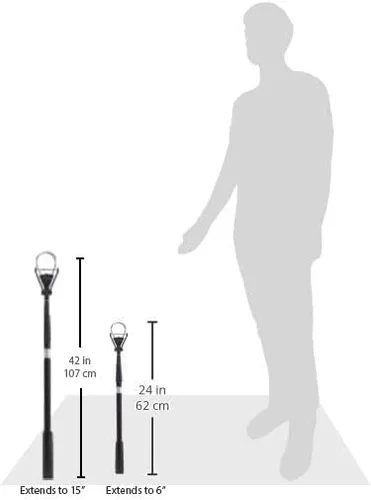 Vista 7 de Callaway Recuperador de pelotas de golf para agua, telescópico con doble cremallera
