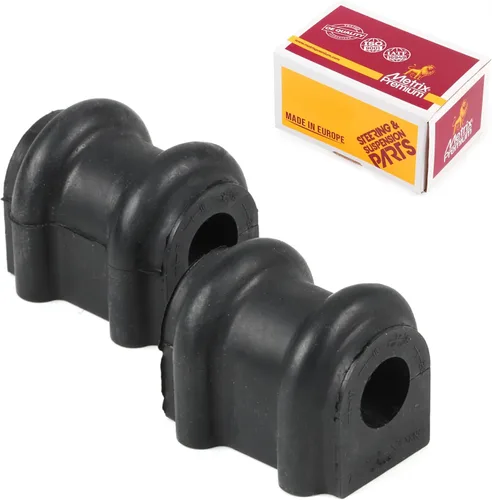 Vista 55 de Metrix Premium Chassis Parts - Kit de bujes de barra estabilizadora delantera de 2 piezas para Jeep Cherokee 1991-2001, Comanche 1991-1992, Grand