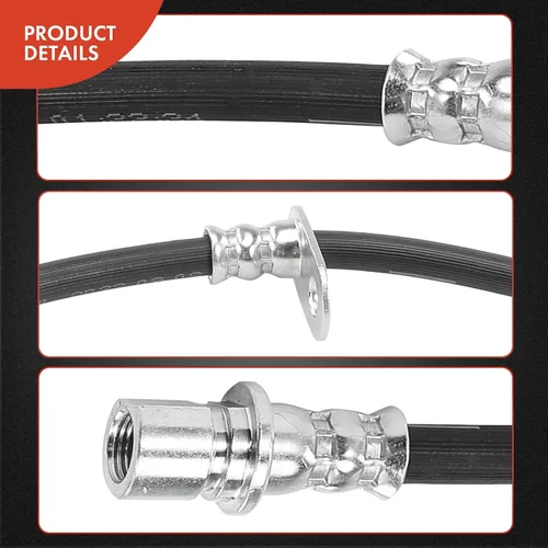 Vista 5 de A-Premium Manguera hidráulica de freno delantero compatible con modelos Chevy seleccionados - Camaro 2010 2011 2012 2013 2014 2015 6.2L SS