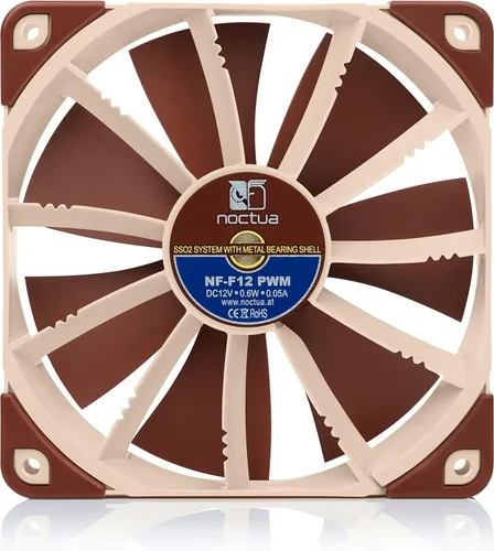Vista 3 de Noctua NF-F12 PWM Ventilador de refrigeración