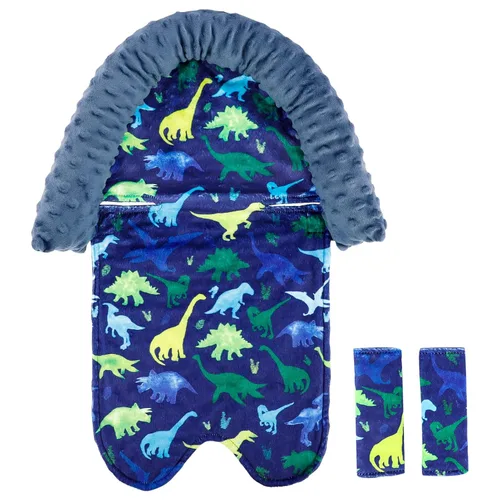 TANOFAR Soporte para la cabeza del asiento de automóvil para bebé, inserto de asiento de automóvil infantil para niños, cojín suave para asiento de