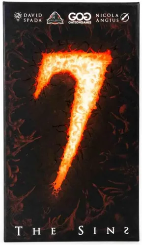 Giga Mech Games 7, The Sins: A Competitive Card Game for 2-5 Players That Put Memory, Risk Evaluation Skills and Moral Integrity to The Test