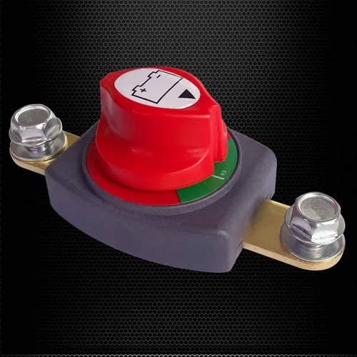 Vista 7 de Ampper Interruptor de Desconexión de Batería de Poste Lateral 12V - 48V, Interruptor de Batería Marina Desconectar Corte de Energía para Automóvil