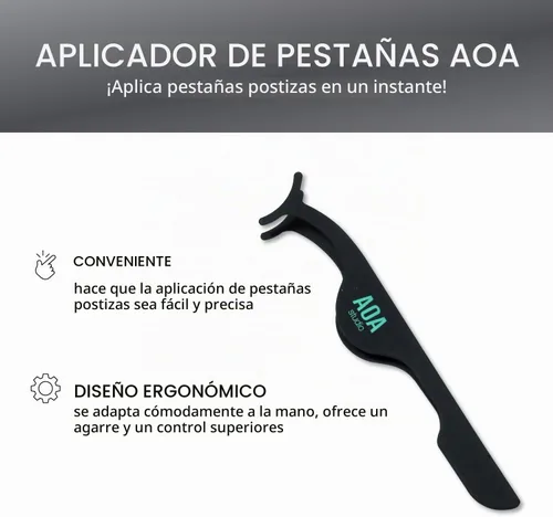 Vista 5 de AOA Studio Alexis - Juego de 6 pares de pestañas postizas naturales hechas a mano con pegamento y pinzas, volumen natural, reutilizables, pestañas