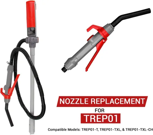 Vista 2 de TERA PUMP Boquilla de control de flujo de repuesto de bomba multiusos alimentada por baterías, compatible con TREP01, TREP01-T y TREP01-TXL