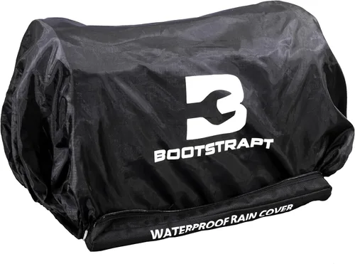 Vista 9 de Bolsa de mano para contratistas de 18 pulgadas con compartimento integrado para contenedores de piezas y cubierta impermeable para lluvia