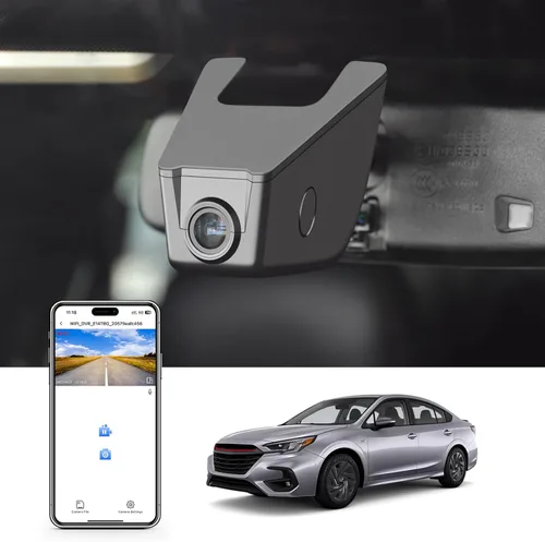 Mangoal Cámara de tablero 4K personalizada para Subaru Legacy 2019 2020 2021 2022 2023 2024, Base Limited Premium Sport Touring XT, etc., aspecto