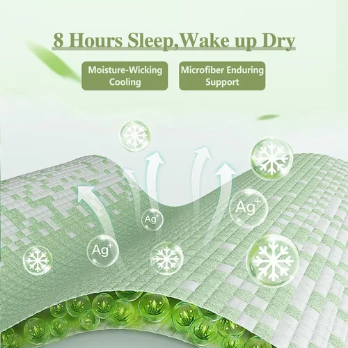 Vista 3 de Bedlifes Juego de sábanas refrescantes de 3 piezas tamaño individual con mezcla de rayón derivado de bambú, suave y transpirable, bolsillo profundo